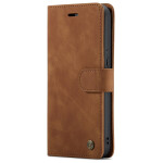 CaseMe 2-in-1 Magnetic Bookcase Uitneembaar Hoesje iPhone 15 Pro Bruin - 3