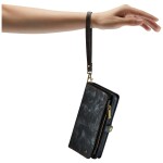 CaseMe Kunstlederen 2-in-1 Portemonnee Bookcase iPhone 15 Pro Zwart - 5