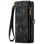 CaseMe Kunstlederen 2-in-1 Portemonnee Bookcase iPhone 15 Pro Zwart - 3