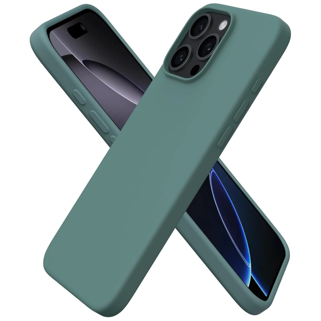 Guardify Color Siliconen Softcase Backcover iPhone 16 Pro Max Groen