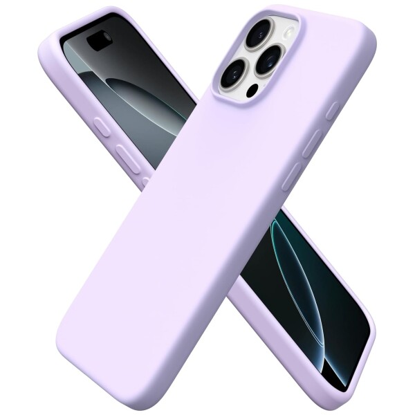 Guardify Color Siliconen Softcase Backcover iPhone 16 Pro Max Lila Paars