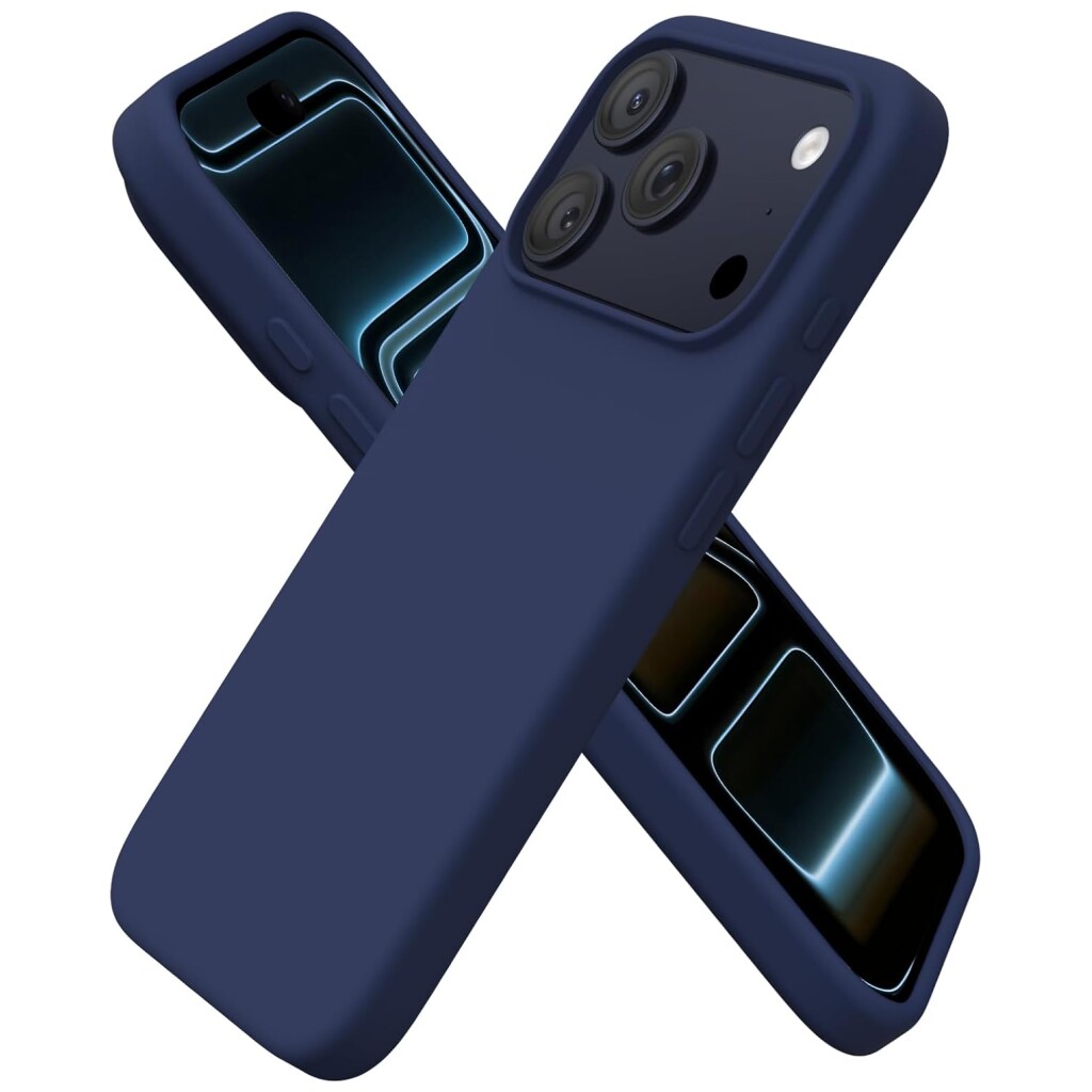 Guardify Color Siliconen Softcase Backcover iPhone 17 Pro Donkerblauw