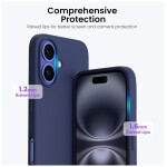 Guardify Color Siliconen Softcase Backcover iPhone Air Donkerblauw - 1