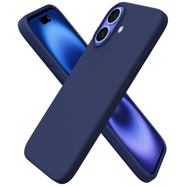 Guardify Color Siliconen Softcase Backcover iPhone Air Donkerblauw