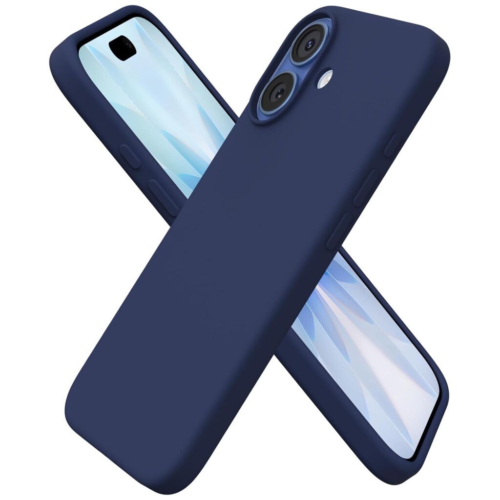 Guardify Color Siliconen Softcase Backcover iPhone 17 Donkerblauw