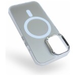 Guardify Frosted Magsafe Backcover Case iPhone 15 Grijs - 1