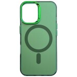 Guardify Frosted Magsafe Backcover Case iPhone 15 Groen - 2