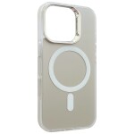 Guardify Frosted Magsafe Backcover Case iPhone 15 Pro Grijs