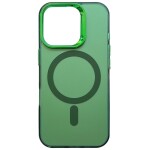 Guardify Frosted Magsafe Backcover Case iPhone 15 Pro Groen - 2