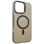 Guardify Frosted Magsafe Backcover Case iPhone 15 Pro Max Zwart