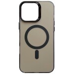 Guardify Frosted Magsafe Backcover Case iPhone 15 Pro Max Zwart - 2