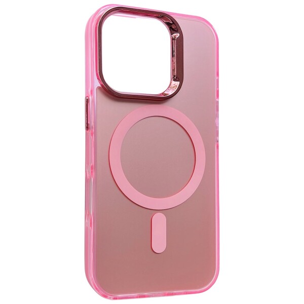 Guardify Frosted Magsafe Backcover Case iPhone 15 Pro Roze