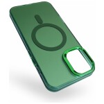 Guardify Frosted Magsafe Backcover Case iPhone 16 Plus Groen - 1