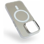 Guardify Frosted Magsafe Backcover Case iPhone 16 Pro Grijs - 1