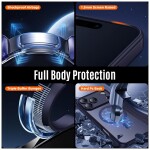 Guardify Frosted Magsafe Backcover Case met Camera Bescherming iPhone 17 Pro Max Donkerblauw - 4