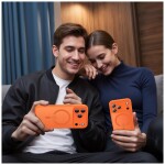 Guardify Frosted Magsafe Backcover Case met Camera Bescherming iPhone 17 Pro Oranje - 7