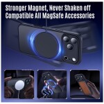 Guardify Frosted Magsafe Backcover Case met Camera Bescherming iPhone 17 Pro Zwart - 2