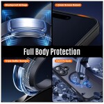 Guardify Frosted Magsafe Backcover Case met Camera Bescherming iPhone 17 Zwart - 4