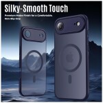 Guardify Frosted Magsafe Backcover Case met Camera Bescherming iPhone Air Donkerblauw - 7