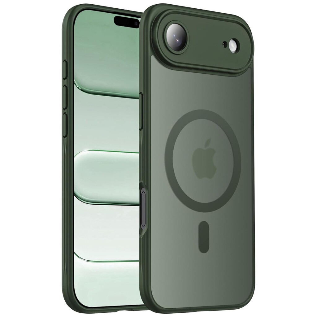 Guardify Frosted Magsafe Backcover Case met Camera Bescherming iPhone Air Groen