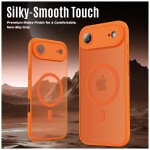 Guardify Frosted Magsafe Backcover Case met Camera Bescherming iPhone Air Oranje - 7