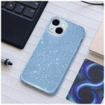 Guardify Glitter Hardcase iPhone 15 Blauw - 5
