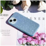 Guardify Glitter Hardcase iPhone 15 Blauw - 4