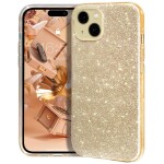Guardify Glitter Hardcase iPhone 15 Goud