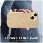 Guardify Glitter Hardcase iPhone 15  Plus Goud - 5