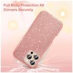 Guardify Glitter Hardcase iPhone 16 Pro Max Roze - 4