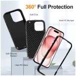 Guardify Rugged Armor Backcover iPhone 16 Pro Zwart - 5