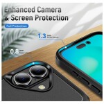 Guardify Rugged Armor Backcover iPhone 16 Zwart - 3