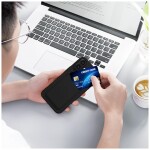 Guardify Softcase Backcover met Pasjeshouder iPhone 16 Plus Zwart - 4