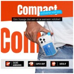 Guardify Softcase Backcover met Pasjeshouder iPhone 16 Pro Max Transparant - 1