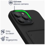 Guardify Softcase Backcover met Pasjeshouder iPhone 16 Pro Max Transparant - 2