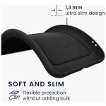 Guardify Softcase Backcover met Pasjeshouder iPhone 16 Zwart - 1