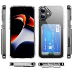 Guardify Softcase Backcover met Pasjeshouder iPhone 17 Transparant - 4