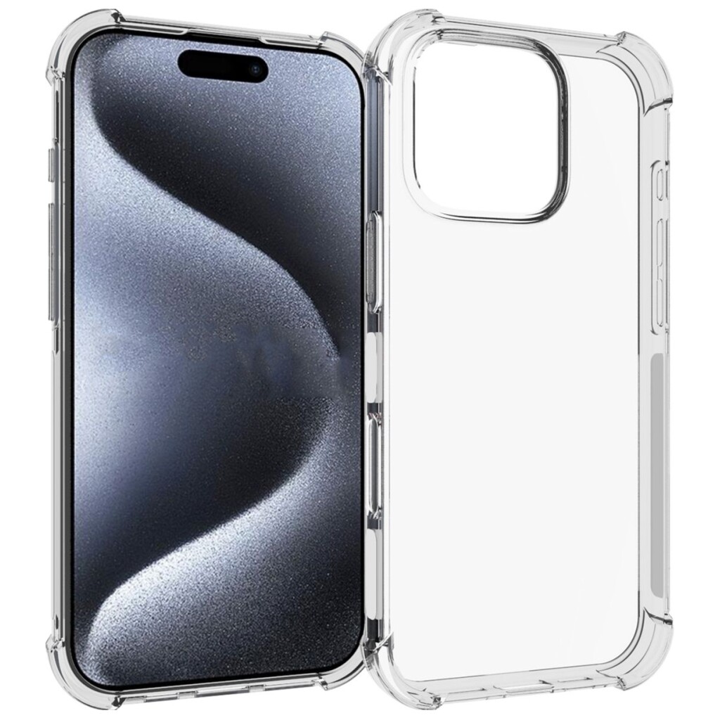 Guardify Hoesje Schokbestendig Hardcase iPhone 16 Pro Max Transparant