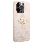 Guess 4G Monogram Backcover Case iPhone 15 Pro Max Roze - 2