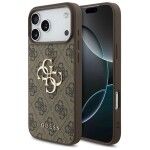 Guess 4G Monogram Backcover Case iPhone 17 Pro Max Bruin - 7