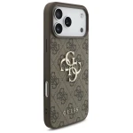 Guess 4G Monogram Backcover Case iPhone 17 Pro Max Bruin - 2