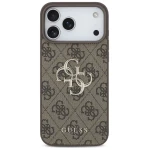 Guess 4G Monogram Backcover Case iPhone 17 Pro Max Bruin - 3