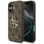 Guess 4G Monogram Backcover Case iPhone 17 Bruin - 5