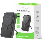 Rixus Magsafe Powerbank 10.000 mAh met uitklapbare standaard Zwart - 3