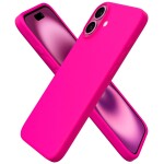 Guardify Color Siliconen Softcase Backcover iPhone 16 Fuchsia