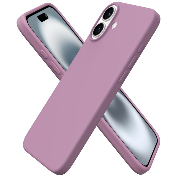 Guardify Color Siliconen Softcase Backcover iPhone 16 Lila Paars