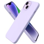 Guardify Siliconen Softcase Backcover iPhone 14 Lila Paars