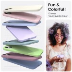 Guardify Siliconen Softcase Backcover iPhone 14 Lila Paars - 2
