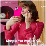 Guardify Siliconen Softcase Backcover iPhone 14 Plus Fuchsia - 4