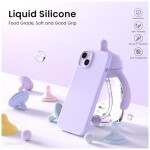 Guardify Siliconen Softcase Backcover iPhone 14 Plus Lila Paars - 1